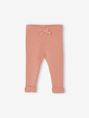 -Fine Knit Leggings for Babies