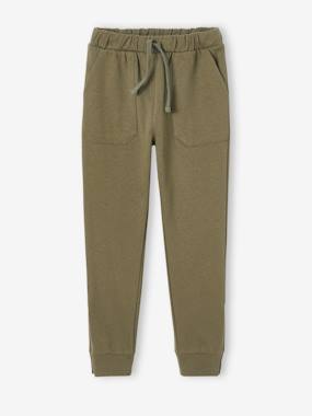 -Joggers with Zips on Hems & Carpenter Pockets for Boys