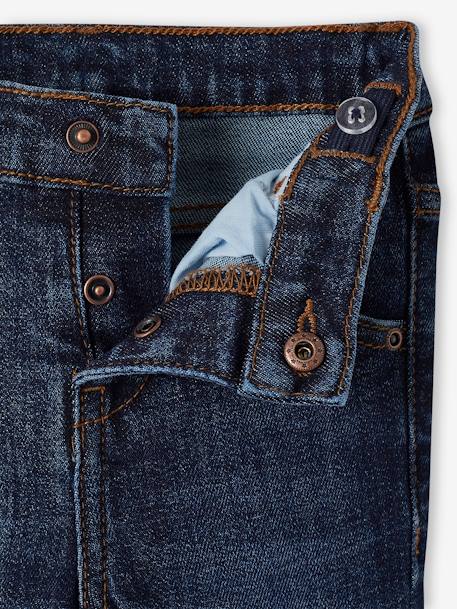 Jean bébé coupe droite denim bleached+denim brut - vertbaudet enfant 