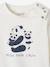 Lot de 2 tee-shirts bébé manches longues écru - vertbaudet enfant 