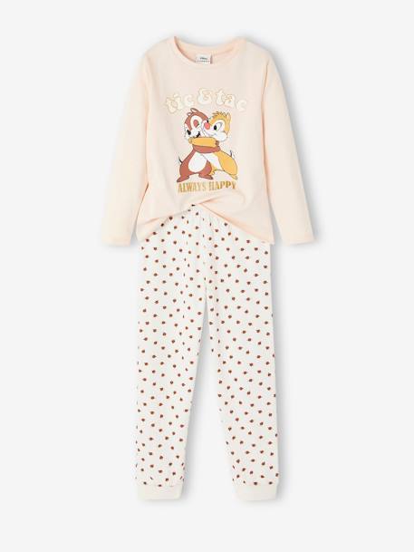 Pyjama fille Disney® Tic & Tac rose pâle - vertbaudet enfant 