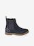 Boots with Zip & Elastic for Girls, Designed for Autonomy blue - vertbaudet enfant 