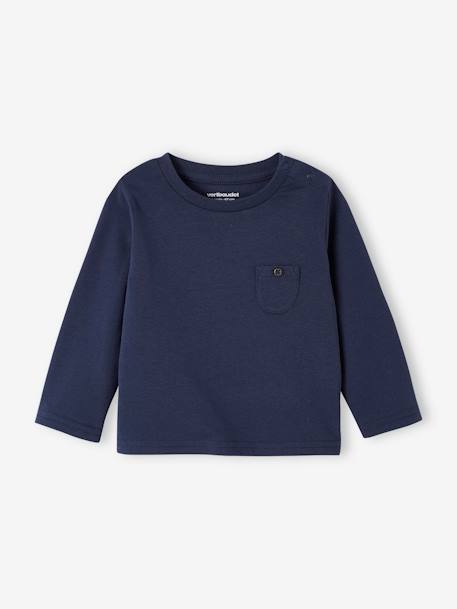 Lot de 2 tee-shirts bébé manches longues écru - vertbaudet enfant 