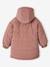 Parka à capuche réversible effet métallisé ou doudoune fille argent - vertbaudet enfant 