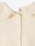 T-shirt bébé manches longues col claudine beige clair+vert d'eau - vertbaudet enfant 