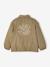 Quilted Jacket with Embroidery on the Back for Girls khaki - vertbaudet enfant 