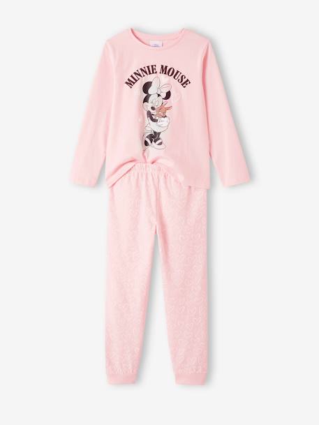 Pyjama fille Disney Minnie rose pâle - vertbaudet enfant 