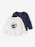 Lot de 2 tee-shirts bébé manches longues écru - vertbaudet enfant 