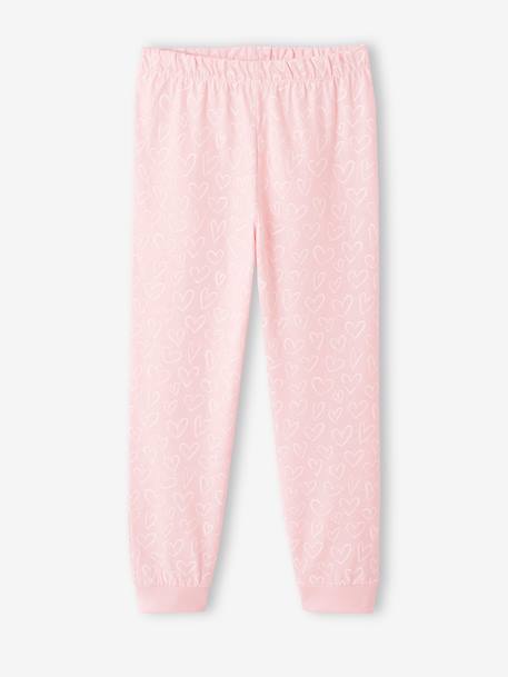 Pyjama fille Disney Minnie rose pâle - vertbaudet enfant 