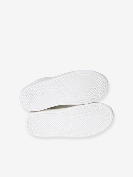 Leather Trainers for Children white - vertbaudet enfant 