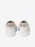 Baskets en cuir enfant blanc - vertbaudet enfant 