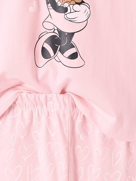 Pyjama fille Disney Minnie rose pâle - vertbaudet enfant 