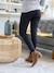 Skinny maternity jeans black+brut denim+stone - vertbaudet enfant 