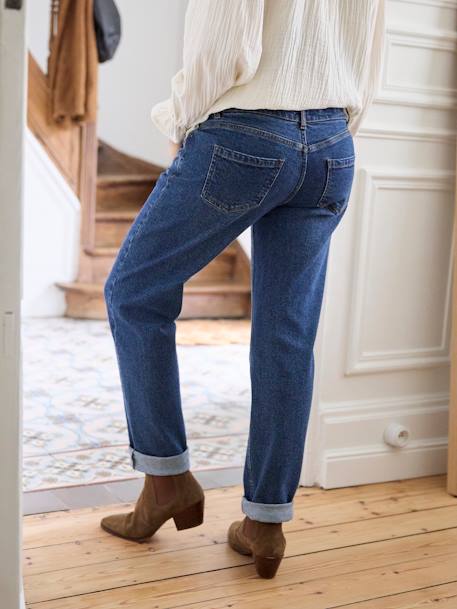 Seamless Straight Leg Jeans for Maternity stone - vertbaudet enfant 