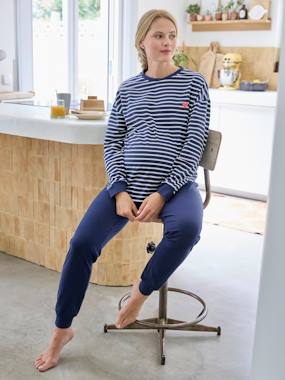 Striped Pyjamas for Maternity  - vertbaudet enfant