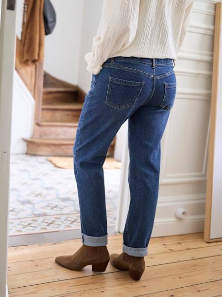 Seamless Straight Leg Jeans for Maternity stone - vertbaudet enfant 