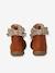 Boots with Zip for Girls, Designed for Autonomy black+brown - vertbaudet enfant 