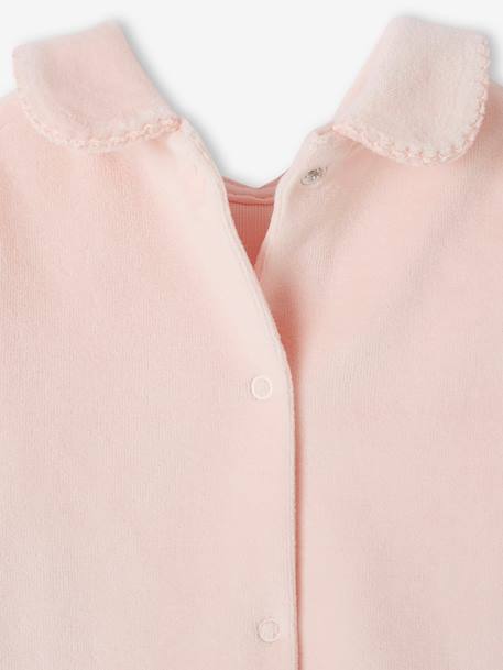 Lot de 2 pyjamas 1 pièce en velours 0 mois-3 ans La Redoute Collections en  rose pour bébé (0-2 ans), Galeries Lafayette