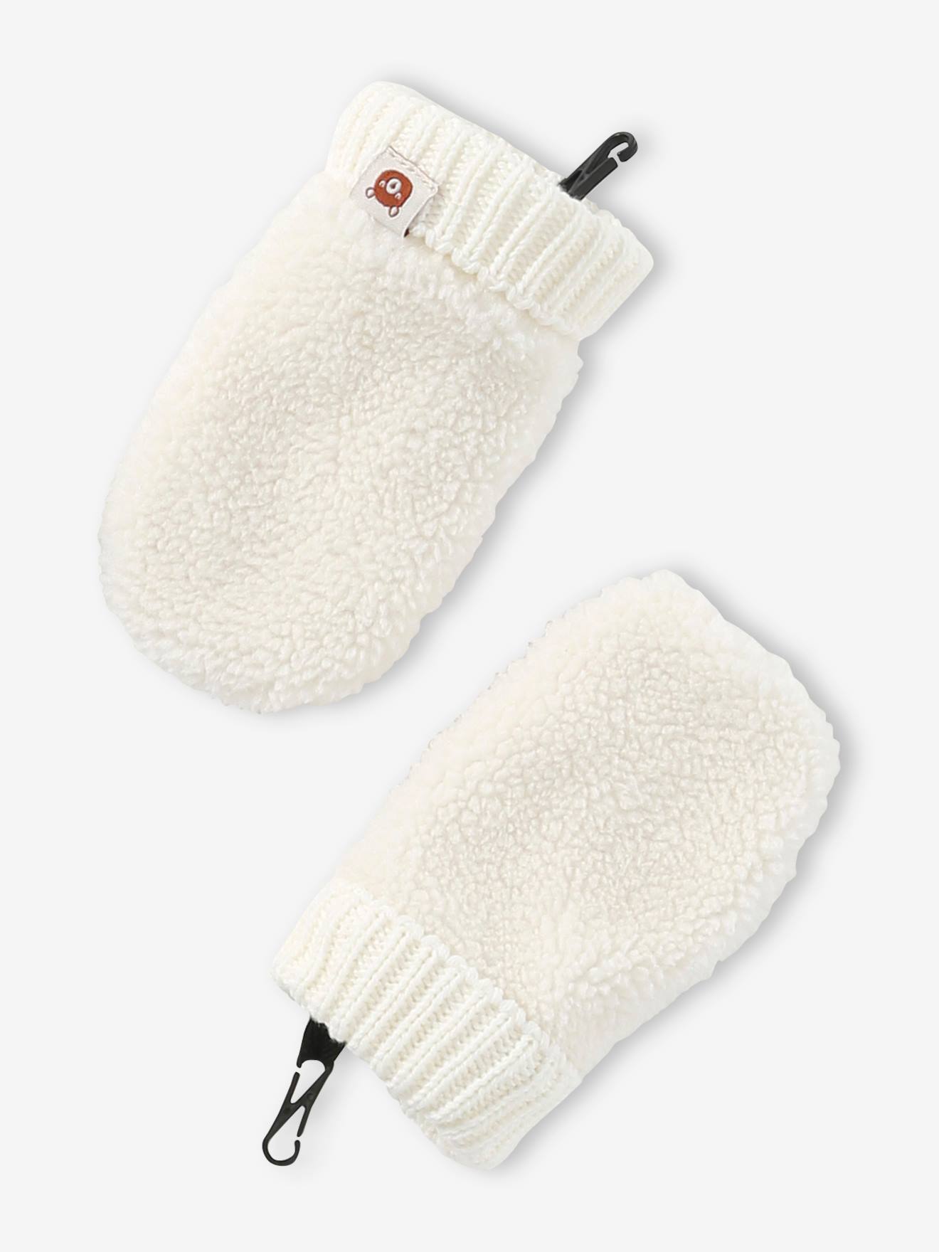 Ensemble Bébé Bear Mood - Bonnet + Snood + Moufles En Sherpa - Garçon, Doux Et Chaud - 5