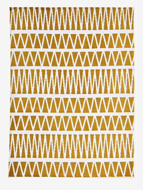 Graphic Rug Mustard/Print - vertbaudet enfant 