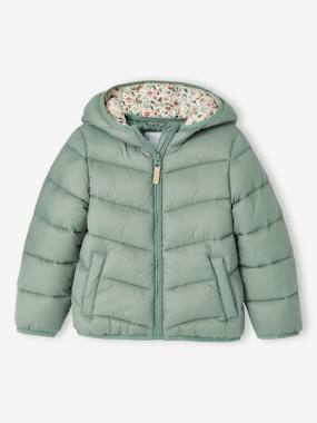 Girls-Coats & Jackets-Lightweight Hooded Jacket for Girls