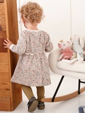 Baby-Dresses & Skirts-Fleece Dress for Babies