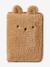Medical Records Cover in Sherpa, Teddy Bear beige+pecan nut+printed pink - vertbaudet enfant 