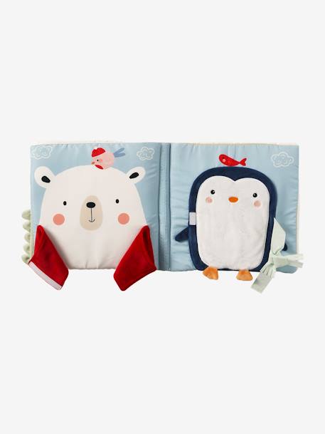 Motor Skills Book in Fabric white - vertbaudet enfant 