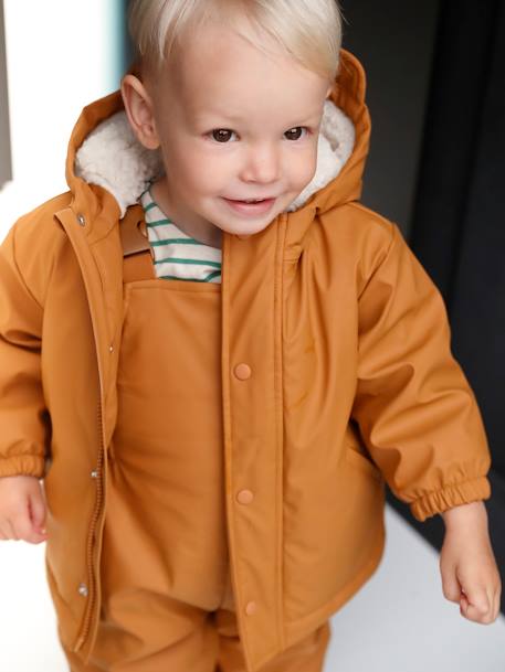 Waterproof Coat & Trousers for Babies caramel - vertbaudet enfant 