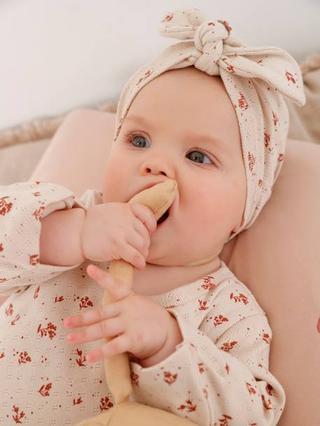 Grenouillère élégante pour bébé fille – Combinaison avec manches à