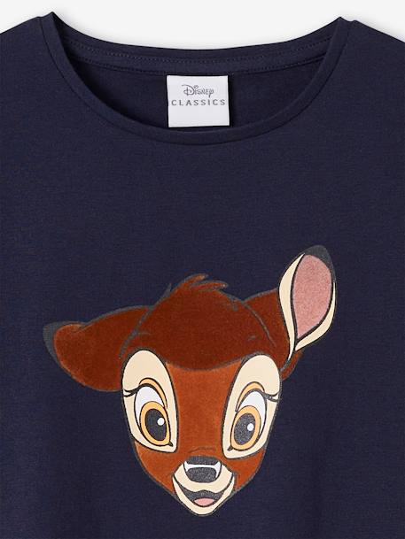 T-shirt manches longues fille Disney® Bambi marine - vertbaudet enfant 