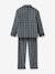 Classic Gingham Pyjamas for Boys, by CYRILLUS chequered blue - vertbaudet enfant 