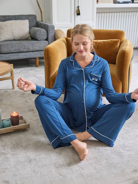 Pyjama de maternité en coton bio