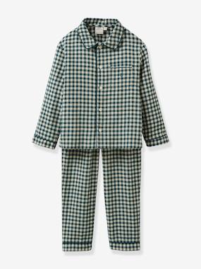Pyjama classique Garçon Vichy CYRILLUS  - vertbaudet enfant
