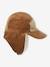 Velour Chapka Hat with Sherpa Lining for Boys beige - vertbaudet enfant 