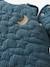 Gigoteuse hiver quiltée manches amovibles en gaze de coton bio* NUITS DE RÊVE caramel+écru+marine - vertbaudet enfant 
