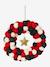 Christmas Wreath in Felt red - vertbaudet enfant 