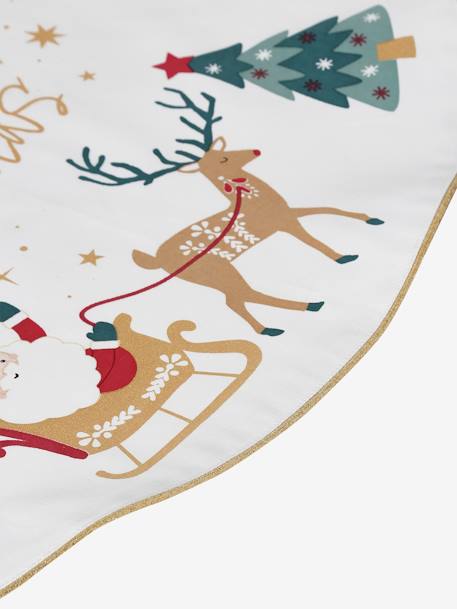 Tapis de sapin Casse-Noisette blanc - vertbaudet enfant 