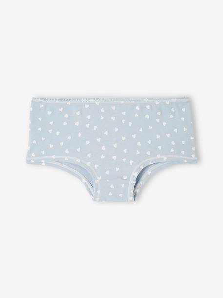 Lot de 4 shorties fille fantaisie BASICS écru - vertbaudet enfant 