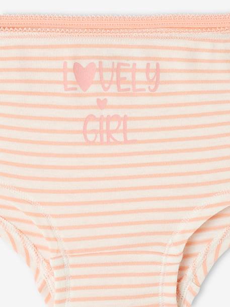 Lot de 4 shorties fille fantaisie BASICS écru - vertbaudet enfant 