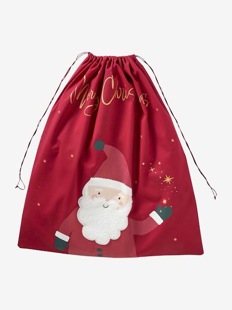 Sac à jouets personnalisable Père Noël rouge - vertbaudet enfant 