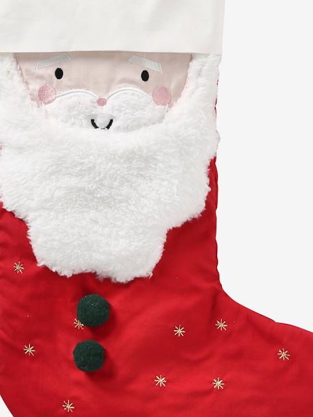 Chaussette Noël personnalisable Père Noël rouge - vertbaudet enfant 