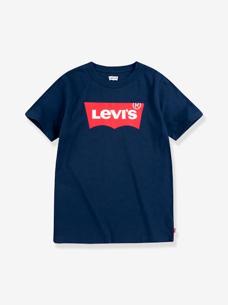 T-shirt Batwing LEVI'S blanc+bleu+bleu grisé - vertbaudet enfant 