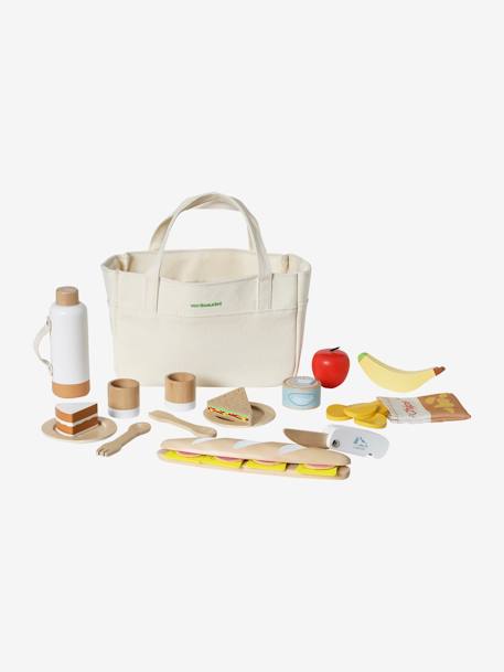 Set pique-nique en bois FSC® caramel - vertbaudet enfant 