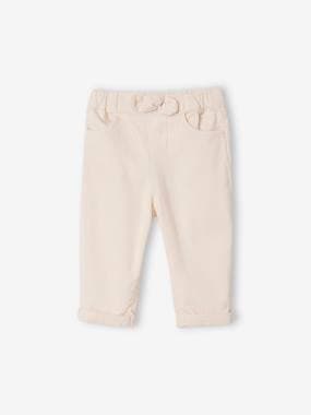 Baby-Trousers & Jeans-Mum Fit Corduroy Trousers for Babies