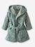 Bathrobe for Baby, Brocéliande printed green - vertbaudet enfant 