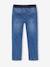 Indestructible relaxed straight jeans easy to pull on for boys denim grey+double stone+stone - vertbaudet enfant 