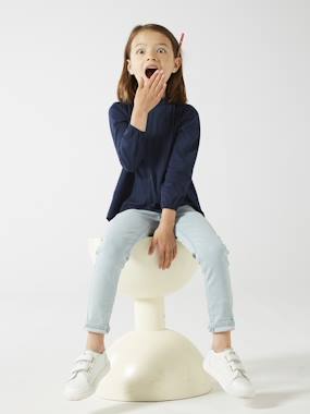 Jean fille tregging Basics - vertbaudet enfant