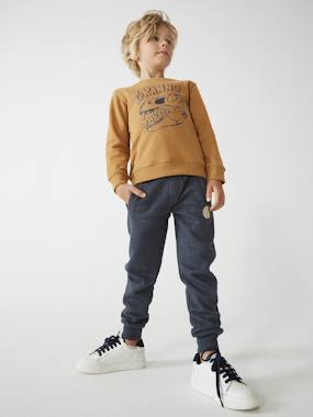 Garçon-Pantalon jogging garçon en molleton