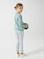 Jean fille tregging Basics bleu jean+double stone+stone - vertbaudet enfant 